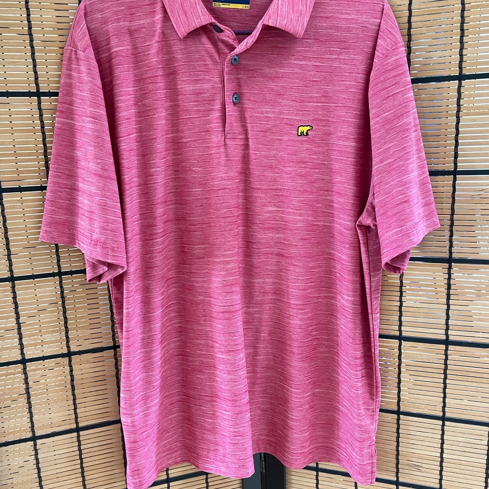 Men's Pink Polo Shirt